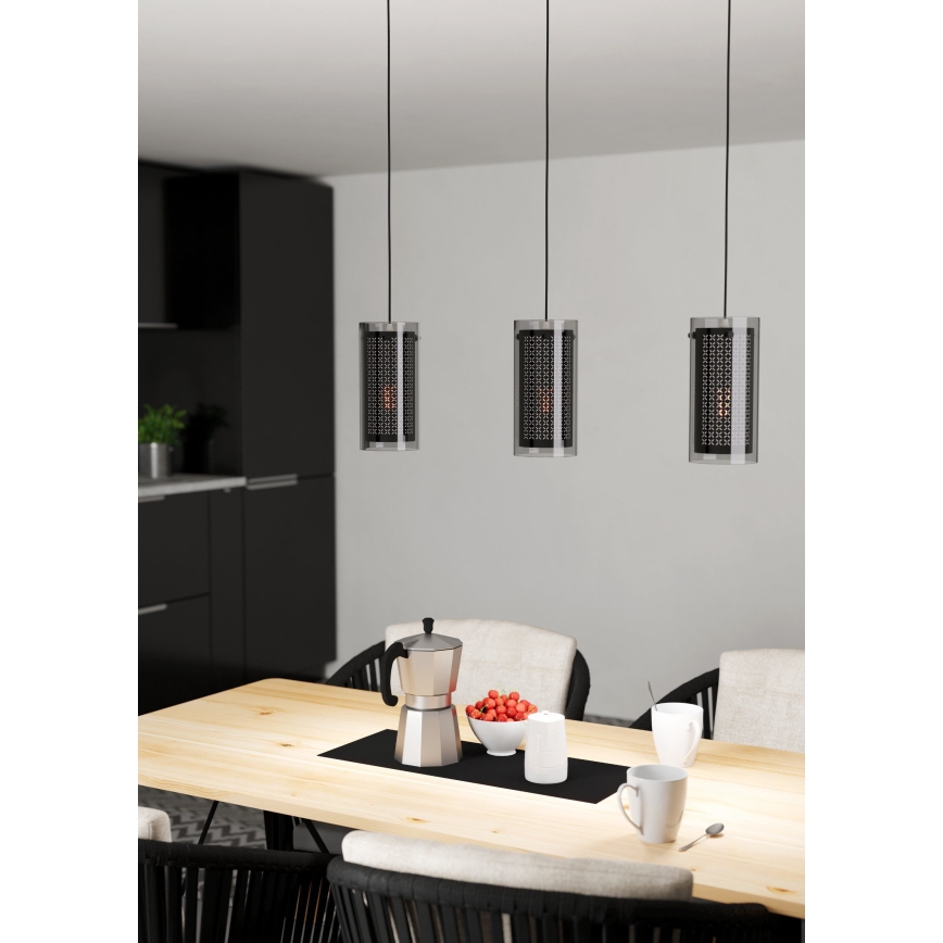 Eglo - Chandelier on a string 3xE27/10W/230V