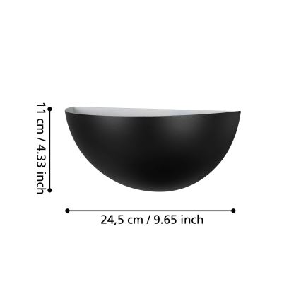 Eglo - Wall light 1xE27/25W/230V