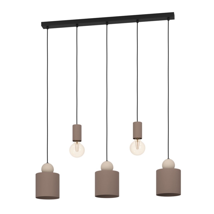 Eglo - Chandelier on a string 5xE27/40W/230V