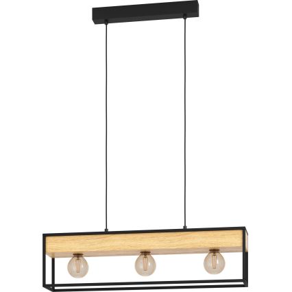 Eglo - Chandelier on a string 3xE27/40W/230V