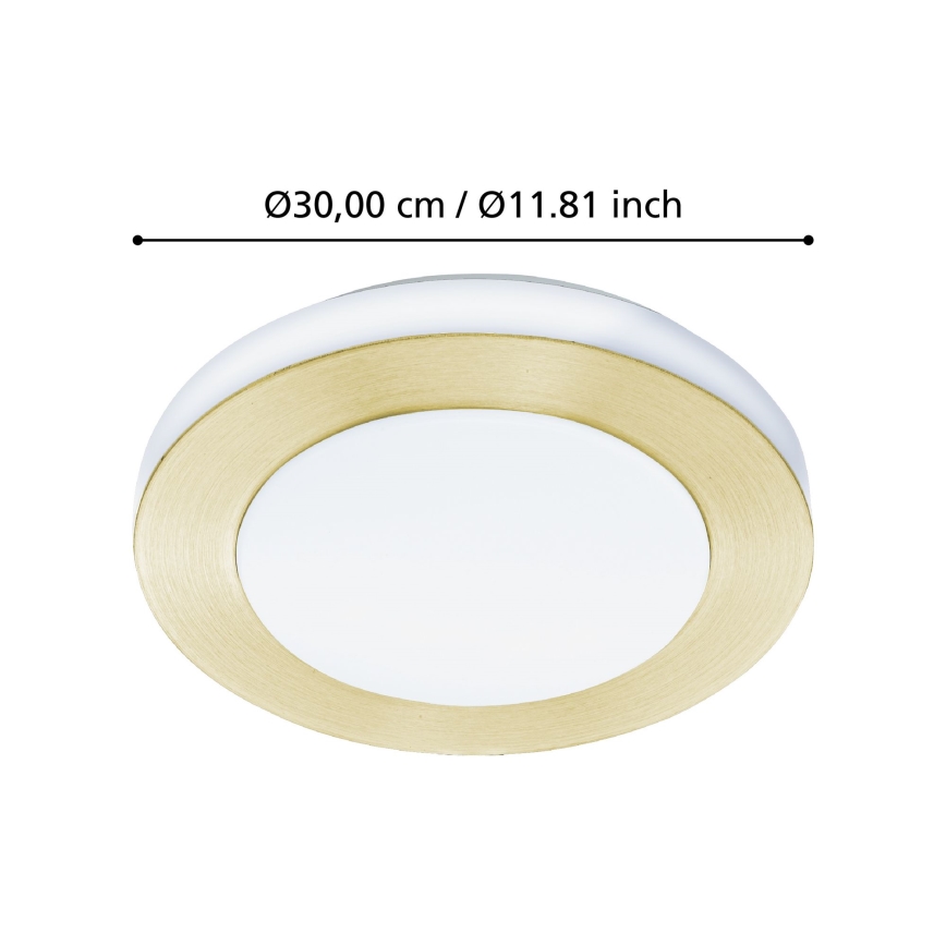 Eglo - LED Bathroom ceiling light LED/10,8W/230V IP44