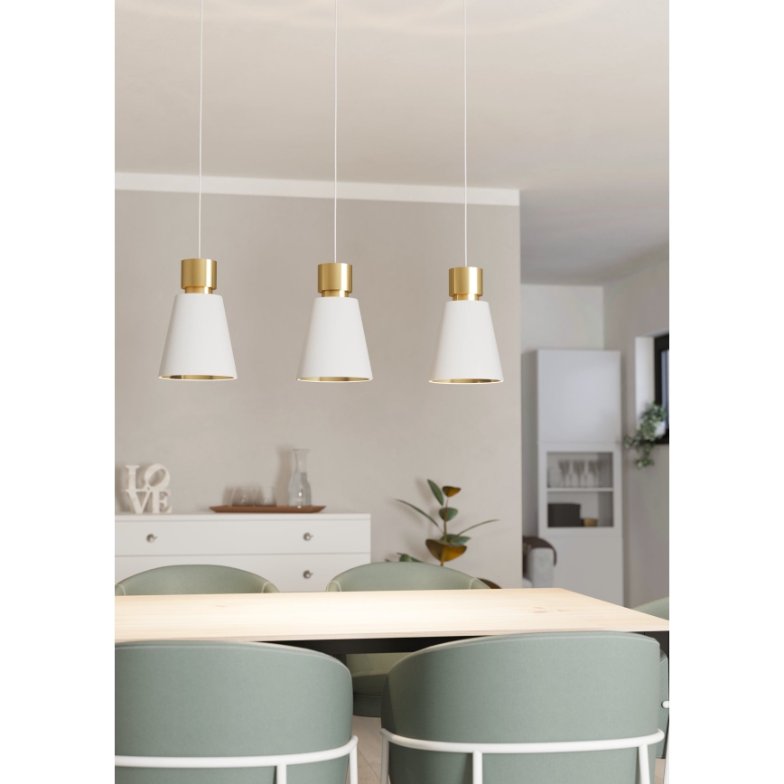 Eglo - Chandelier on a string 3xE27/40W/230V