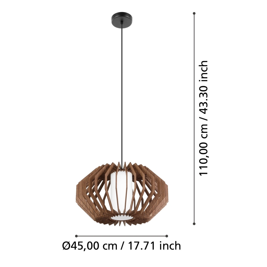 Eglo - Chandelier on a string 1xE27/40W/230V