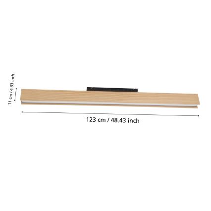 Eglo - LED RGBW Dimmable ceiling light LED/35W/230V 2700-6500K