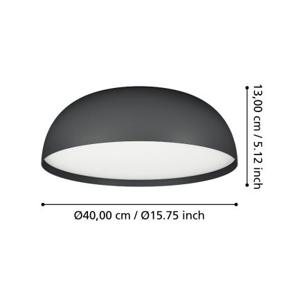Eglo - LED RGBW Dimmable ceiling light 3xLED/7,5W/230V 2700-6500K d. 40 cm