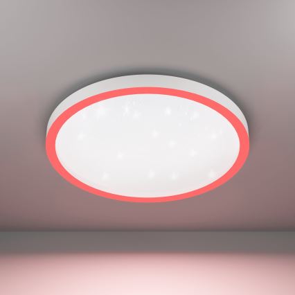 Eglo - LED RGBW Dimmable ceiling light LED/34,5W/230V 2700-6500K