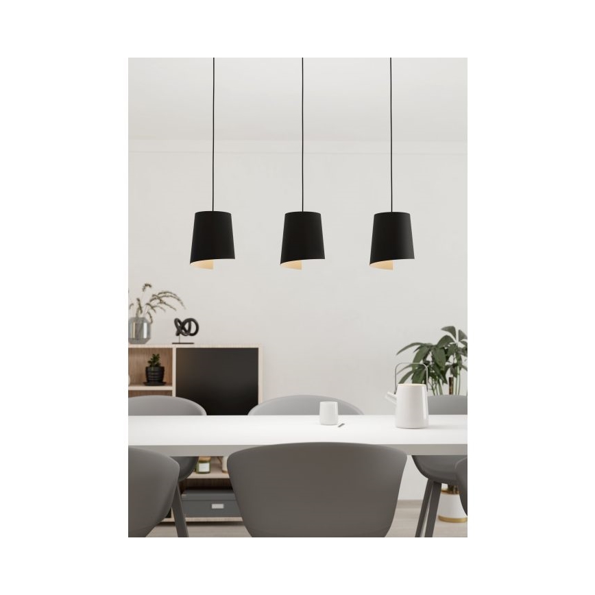 Eglo - Chandelier on a string 3xE27/40W/230V