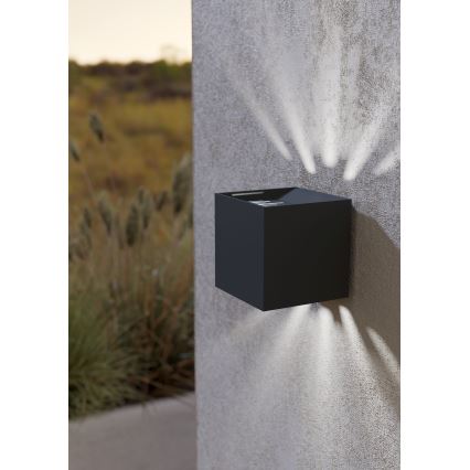 Eglo - LED Outdoor wall light 2xLED/3,3W/230V IP54