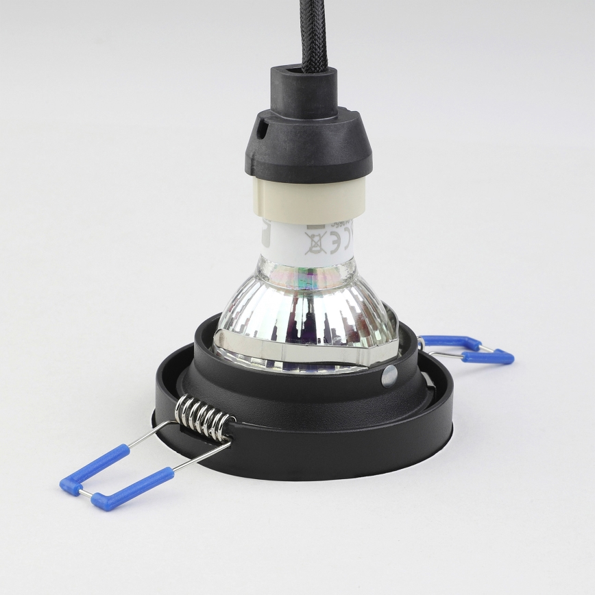 Eglo - Recessed light 1xGU10/35W/230V anthracite