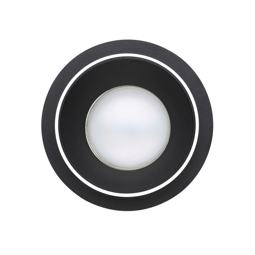 Eglo - Recessed light 1xGU10/35W/230V black