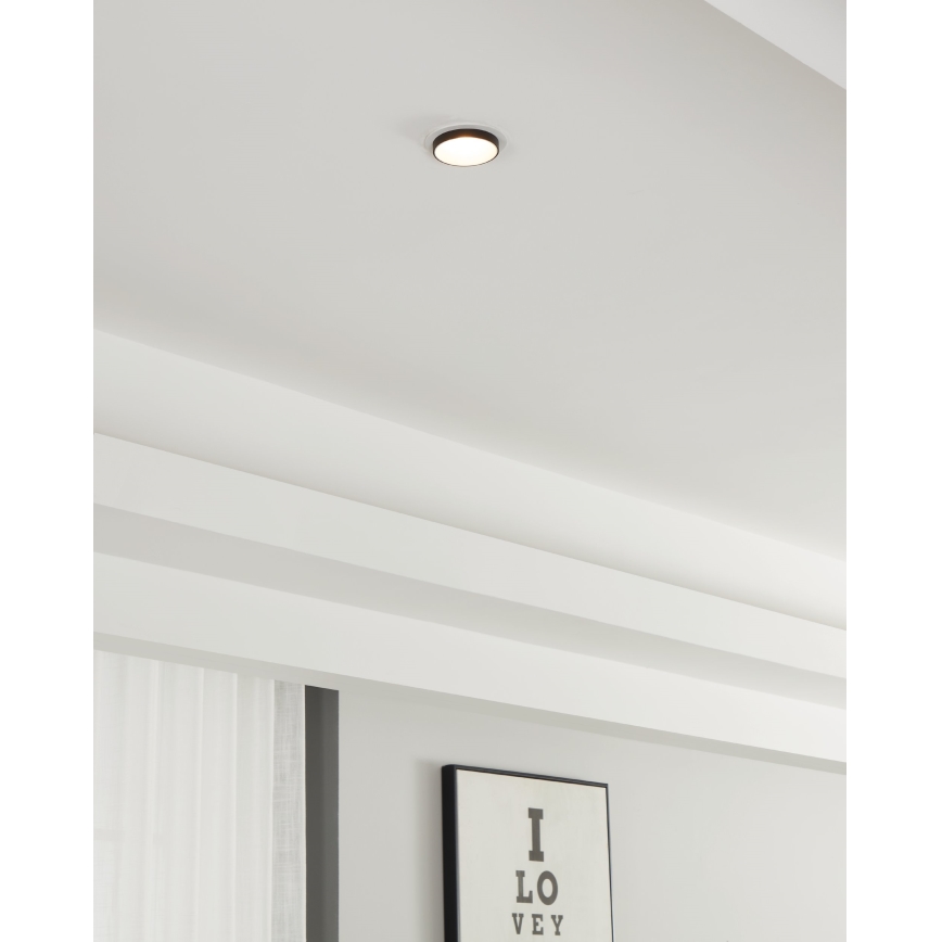 Eglo - Recessed light 1xGU10/35W/230V white