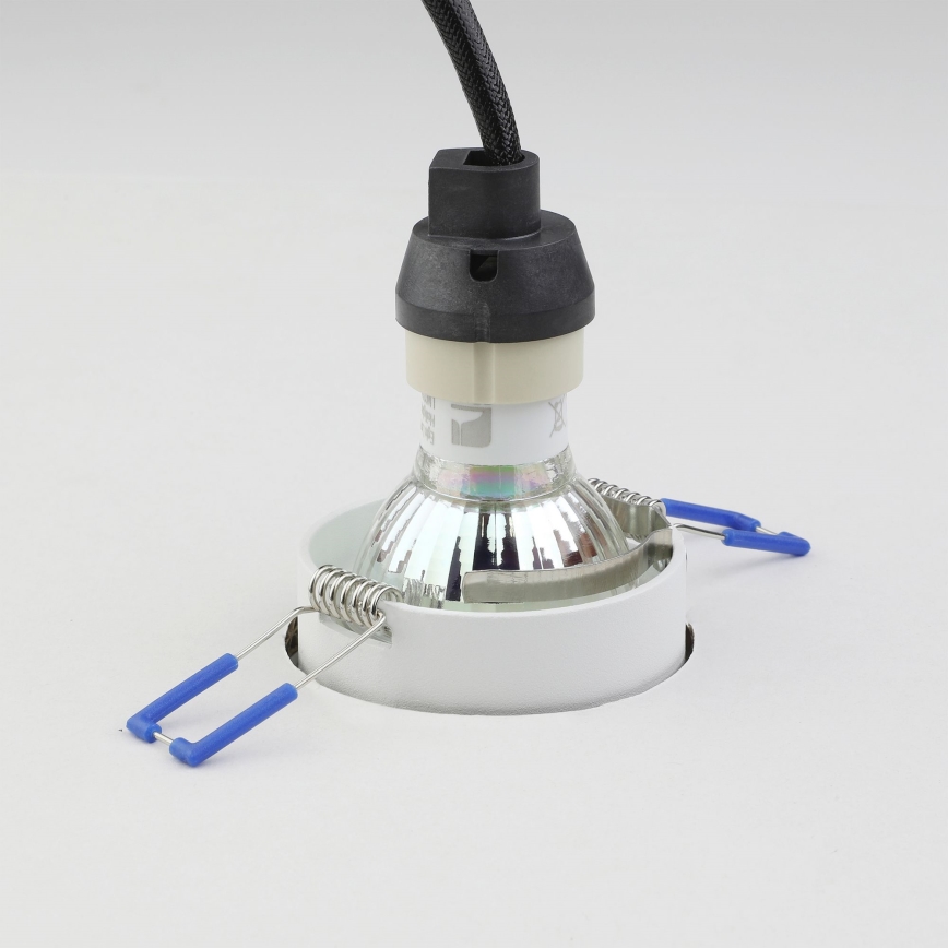 Eglo - Recessed light 1xGU10/35W/230V white