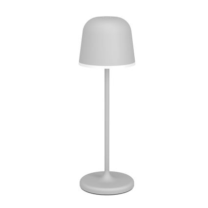 Eglo - LED Dimmable outdoor rechargeable lamp LED/2,2W/5V 1800 mAh grey IP54