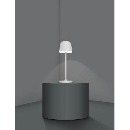 Eglo - LED Dimmable outdoor rechargeable lamp LED/2,2W/5V 1800 mAh grey IP54