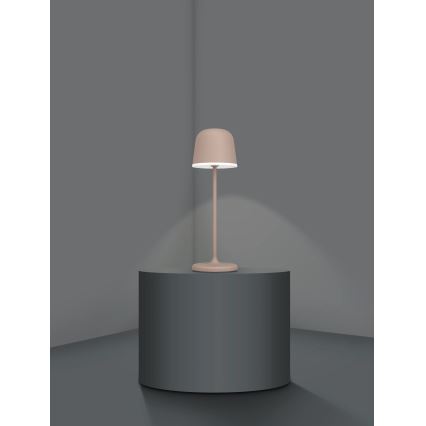 Eglo - LED Dimmable outdoor rechargeable lamp LED/2,2W/5V 1800mAh brown IP54