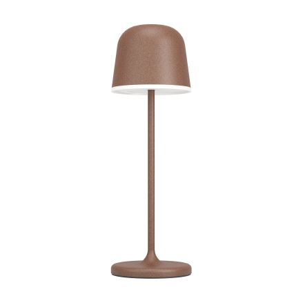 Eglo - LED Dimmable outdoor rechargeable lamp LED/2,2W/5V 1800mAh brown IP54