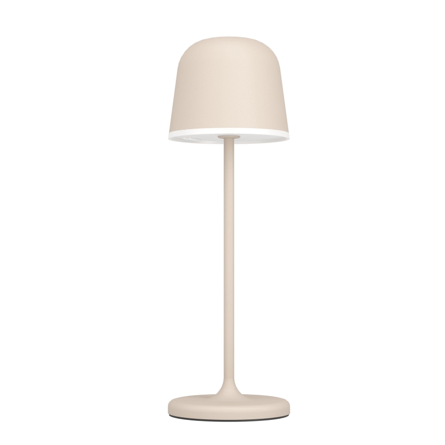 Eglo - LED Dimmable outdoor rechargeable lamp LED/2,2W/5V 1800mAh beige IP54
