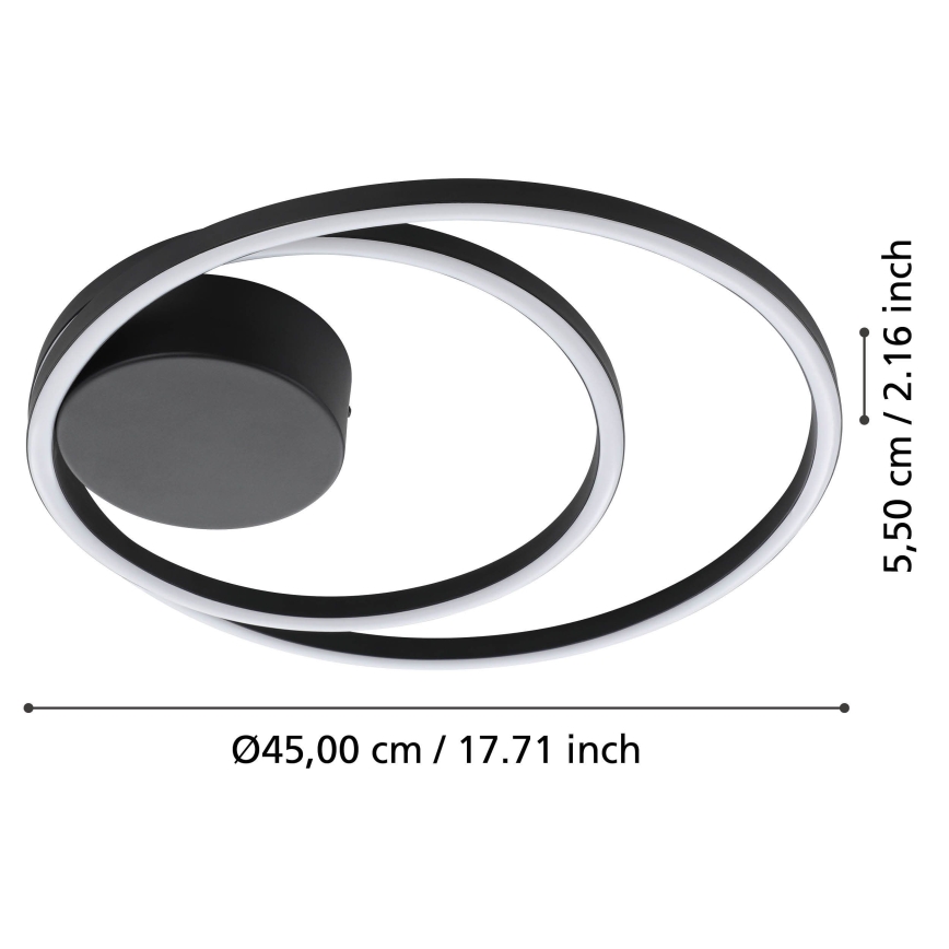 Eglo - LED Ceiling light LED/36W/230V