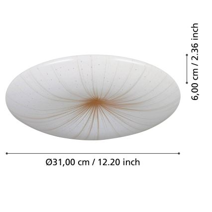 Eglo - LED Ceiling light LED/10W/230V