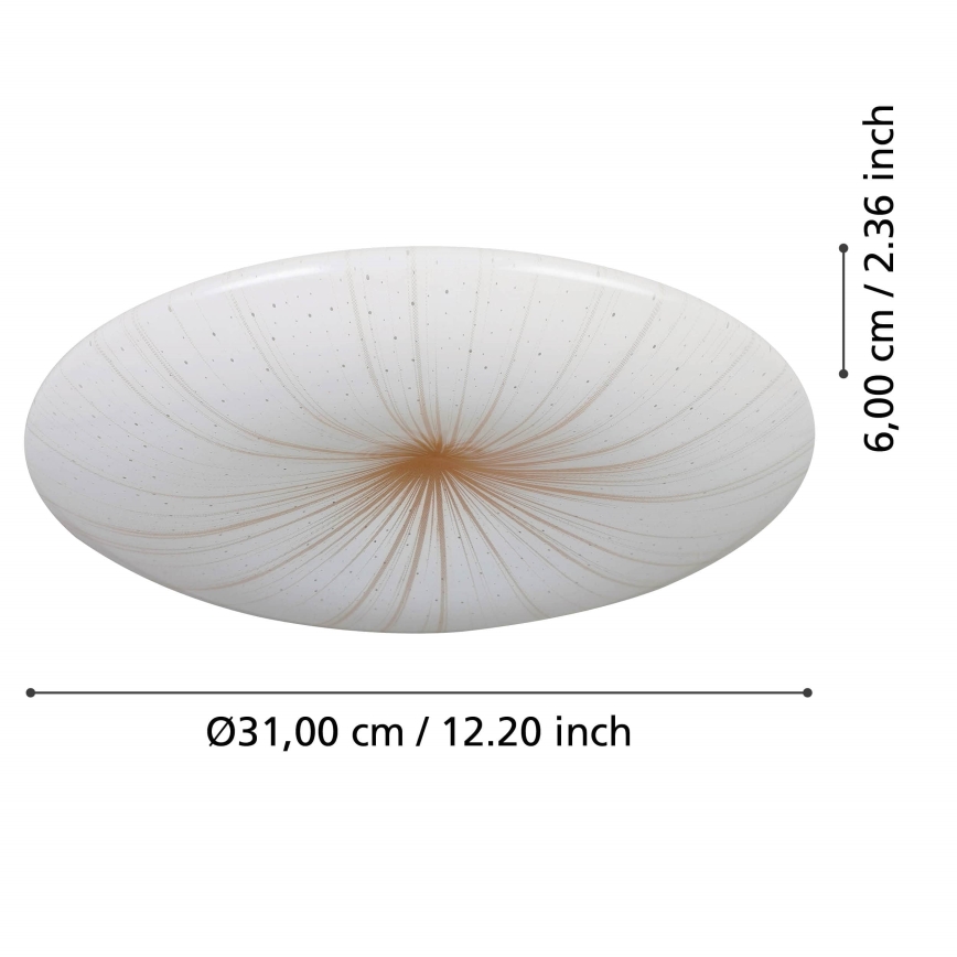 Eglo - LED Ceiling light LED/10W/230V