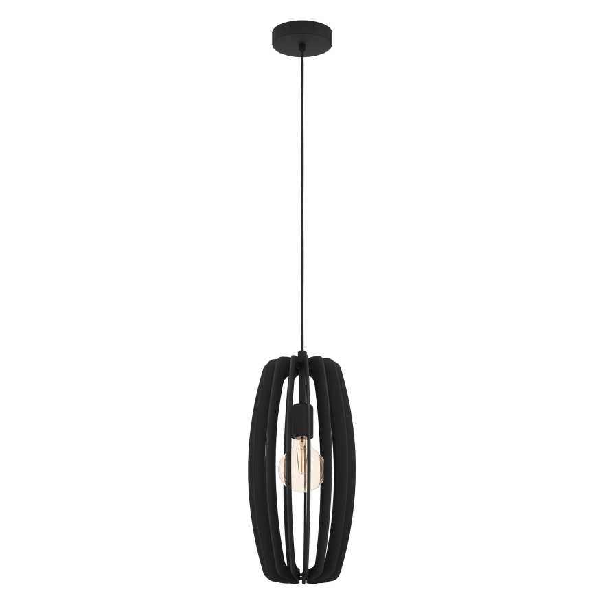 Eglo - Chandelier on a string 1xE27/40W/230V black