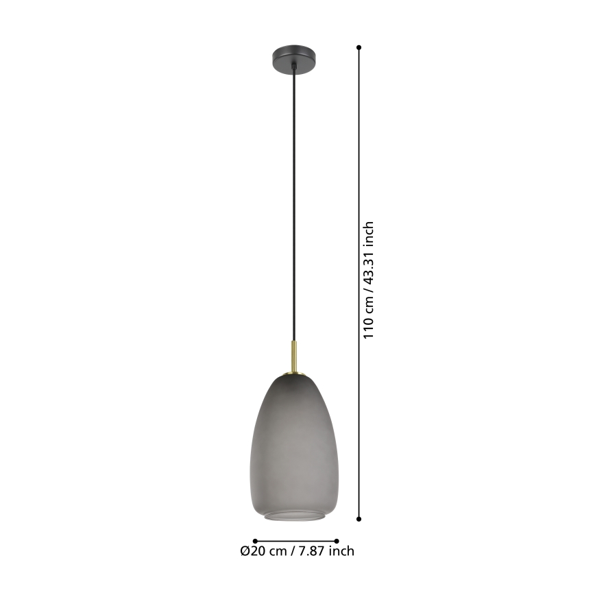 Eglo - Chandelier on a string 1xE27/40W/230V