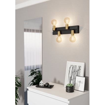 Eglo - Ceiling light 4xE27/10W/230V