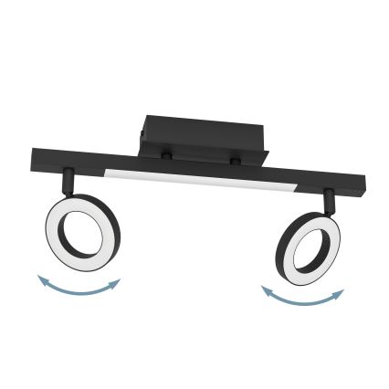 Eglo - LED Spotlight 2xLED/3,2W/230V + LED/3,3W