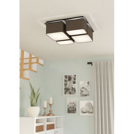 Eglo - Ceiling light 4xE27/28W/230V