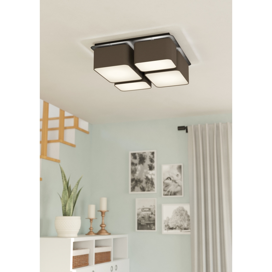 Eglo - Ceiling light 4xE27/28W/230V