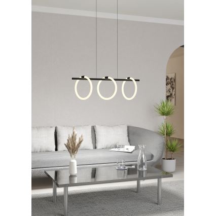 Eglo - LED Chandelier on a string 3xLED/9W/230V