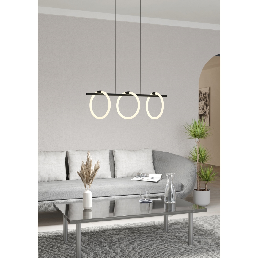 Eglo - LED Chandelier on a string 3xLED/9W/230V