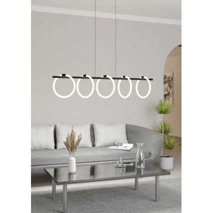 Eglo - LED Chandelier on a string 5xLED/7W/230V