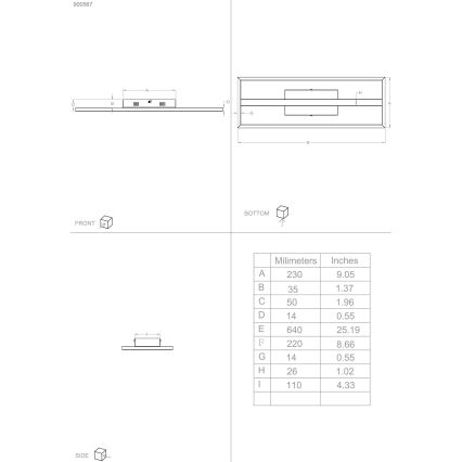 Eglo - LED RGBW Dimmable ceiling light LED/21W/230V 3000-6500K