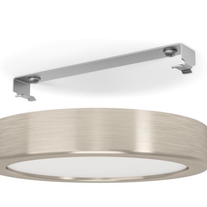 Eglo - LED Dimmable ceiling light LED/11W/230V matte chrome