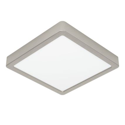 Eglo - LED Dimmable ceiling light LED/17W/230V matte chrome