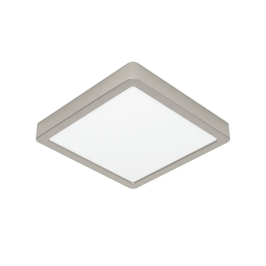 Eglo - LED Dimmable ceiling light LED/17W/230V matte chrome