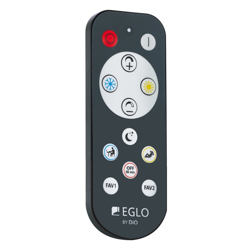 Eglo - LED Dimmable ceiling light LED/25,6W/230V + remote control