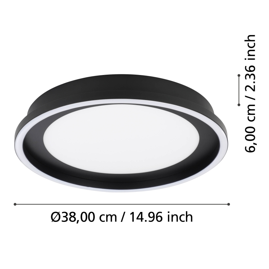 Eglo - LED Dimmable ceiling light LED/21,5W/230V + remote control