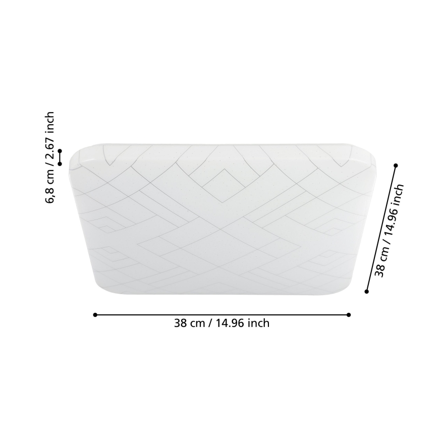 Eglo - LED Ceiling light LED/19,5W/230V