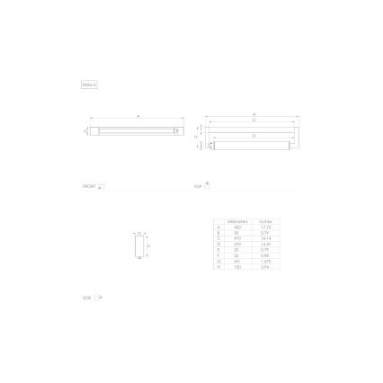 Eglo - LED Bathroom mirror lighting LED/8,9W/230V IP44
