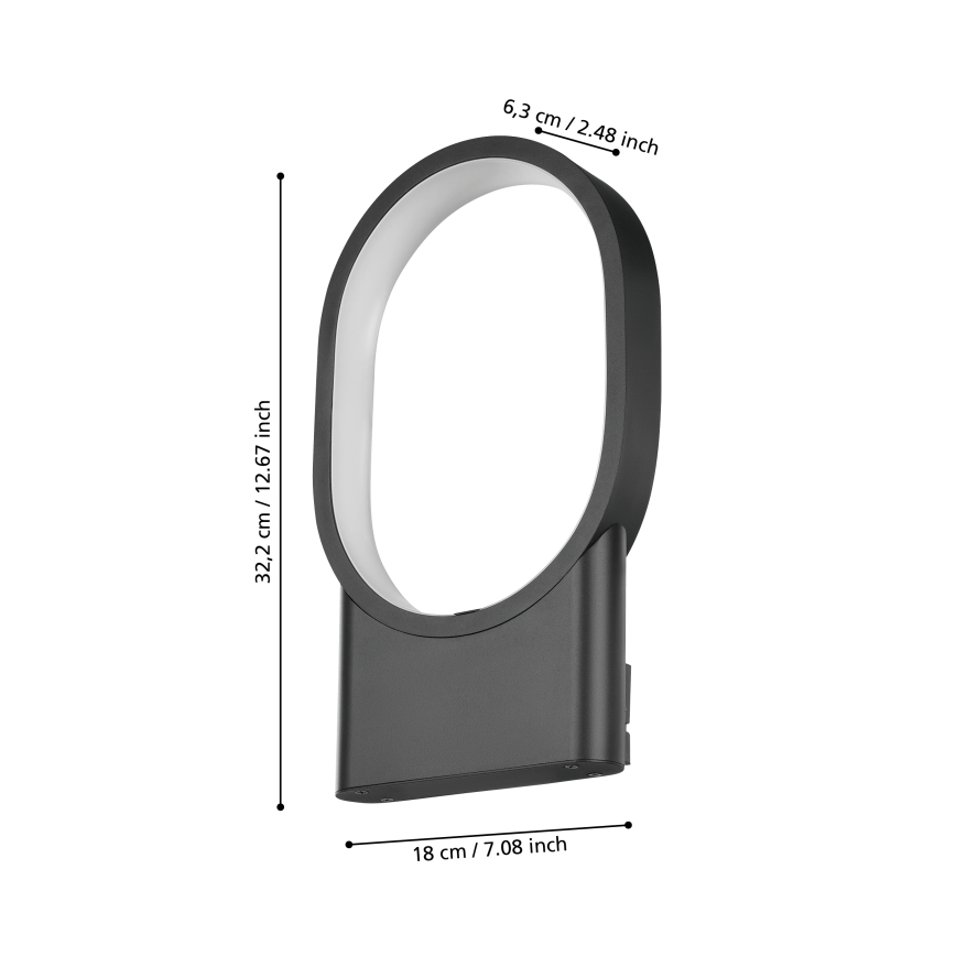 Eglo - LED Wall light LED/10,8W/230V