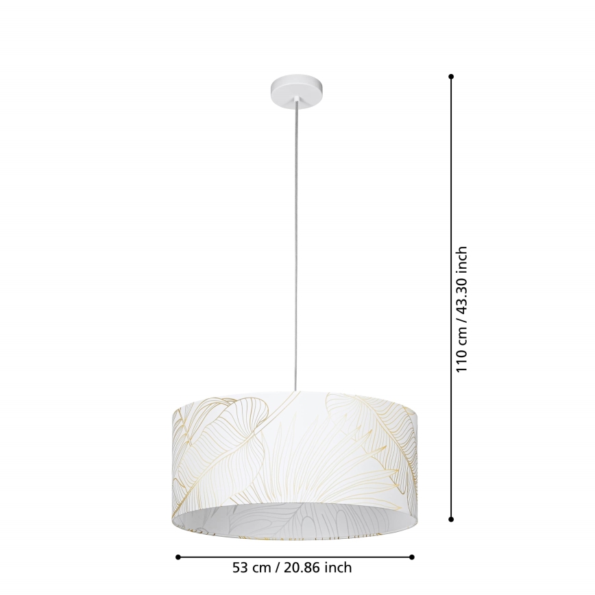 Eglo - Chandelier on a string 1xE27/40W/230V