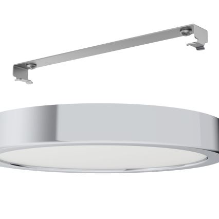 Eglo - LED Bathroom ceiling light LED/17W/230V IP44 shiny chrome