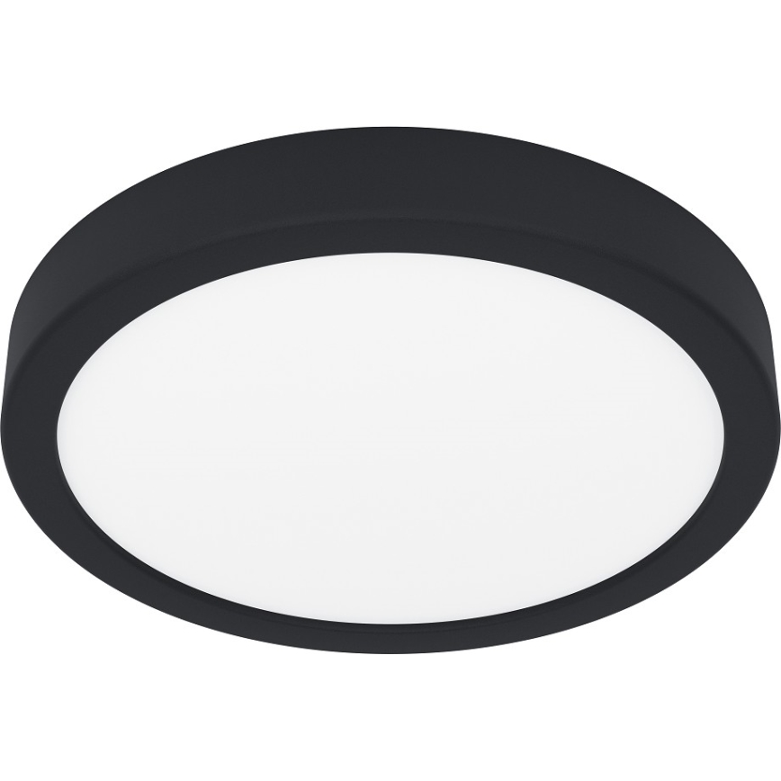 Eglo - LED Bathroom ceiling light LED/17W/230V black IP44
