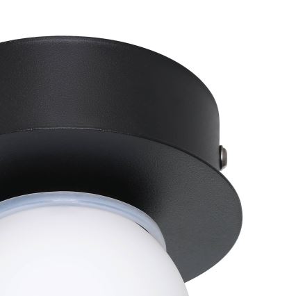 Eglo - LED Bathroom ceiling light LED/3,3W/230V IP44 black