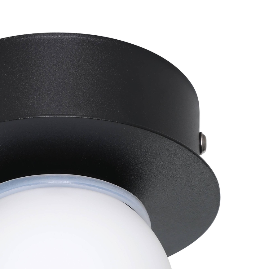 Eglo - LED Bathroom ceiling light LED/3,3W/230V IP44 black