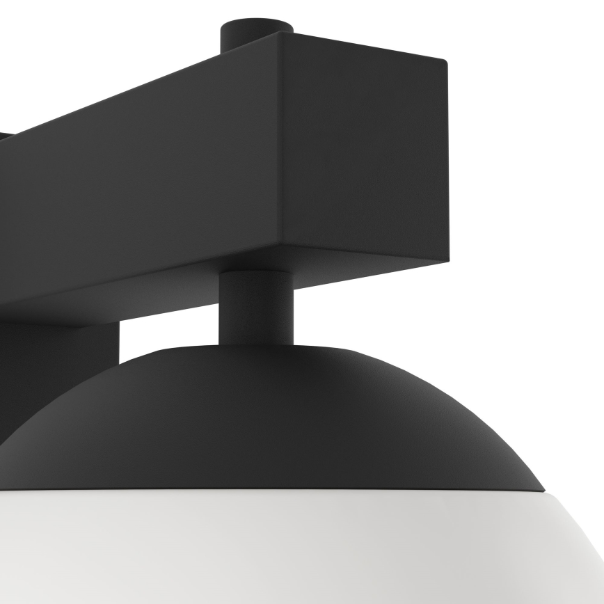 Eglo - Outdoor wall light 1xE27/40W/230V black IP44