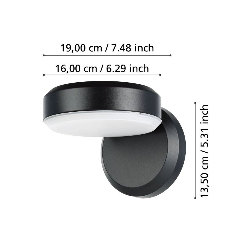 Eglo - LED Outdoor wall light LED/10,8/230V IP54