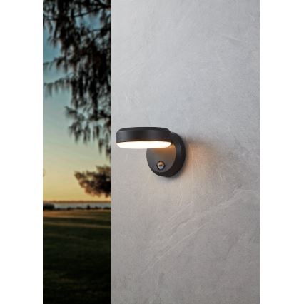 Eglo - LED Outdoor wall light with a sensor LED/10,8/230V IP44